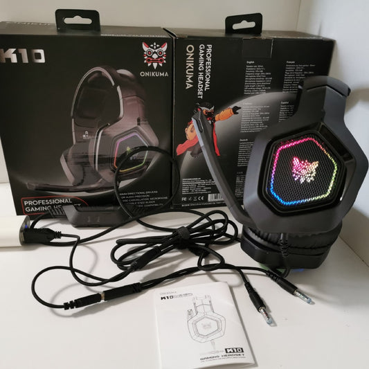 Auriculares gaming RGB ONIKUMA K10