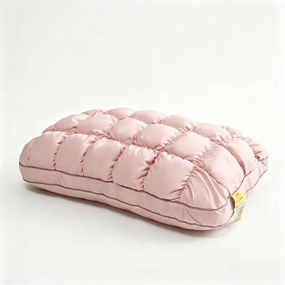 Almohada con forma de nube, n�cleo esponjoso de alta resistencia para uso dom�stico, almohada de soporte cervical
