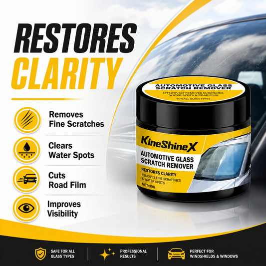 Pomada para reparar ara�azos de cristal de coche