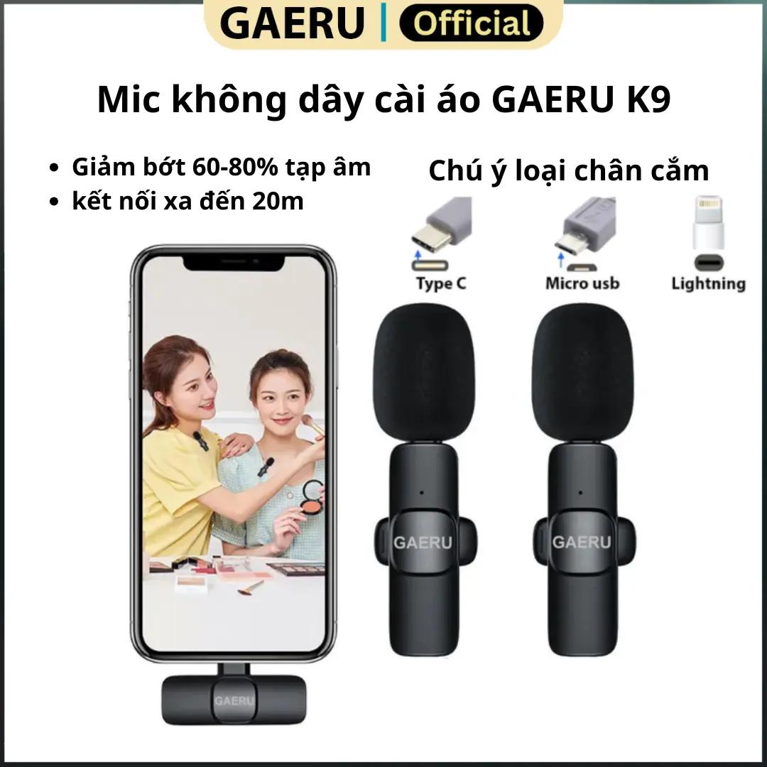 Micr�fono inal�mbrico K9 con reducci�n de ruido