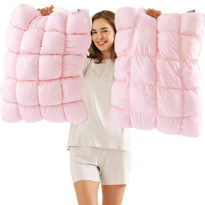 Almohada con forma de nube, n�cleo esponjoso de alta resistencia para uso dom�stico, almohada de soporte cervical