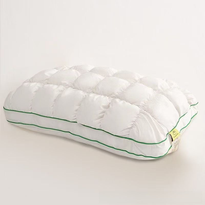 Almohada con forma de nube, n�cleo esponjoso de alta resistencia para uso dom�stico, almohada de soporte cervical