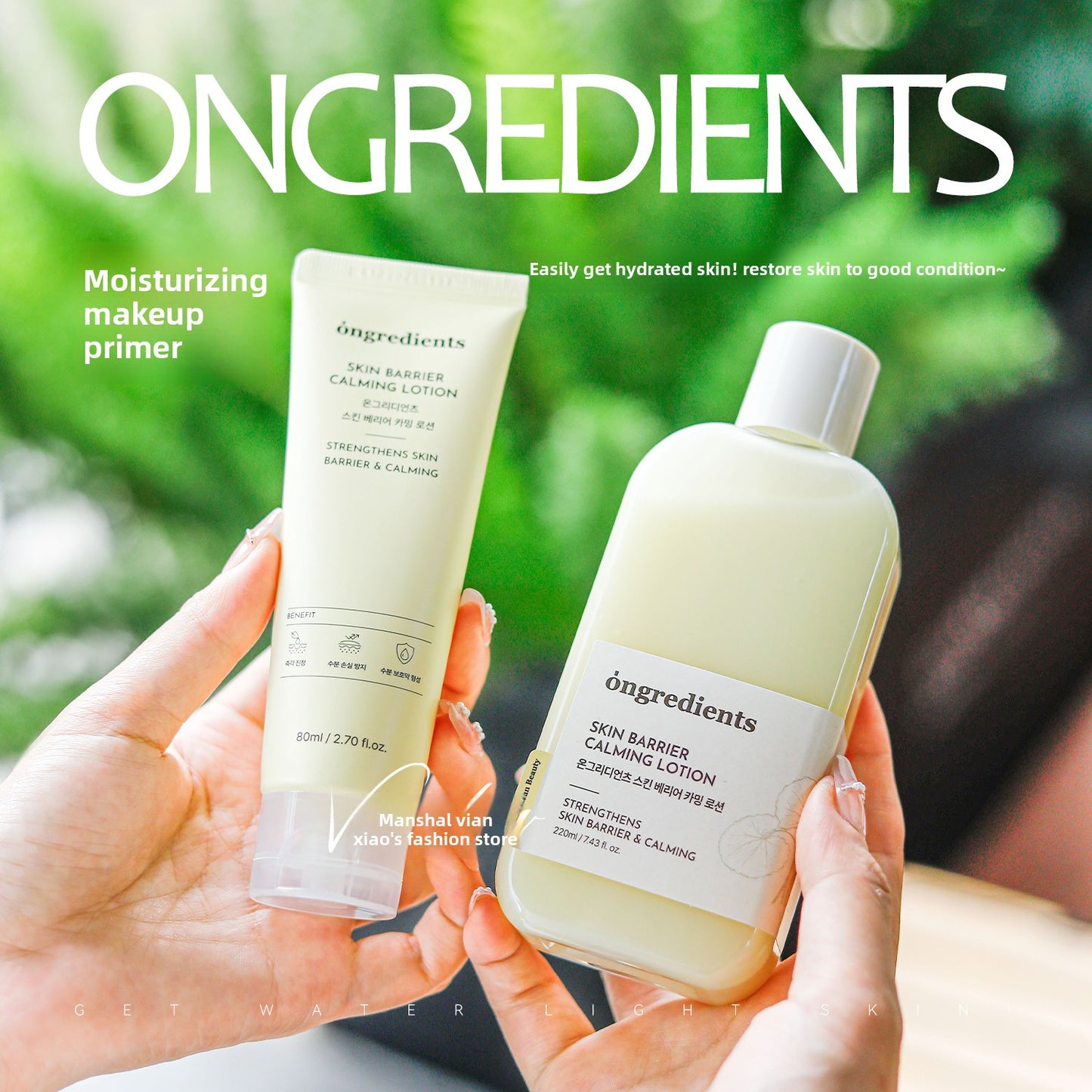 Primer hidratante coreano Loci�n calmante