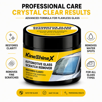 Pomada para reparar ara�azos de cristal de coche
