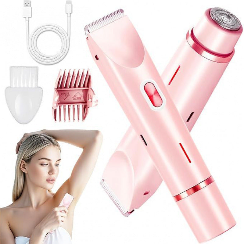 Afeitadora el�ctrica recargable impermeable para mujer