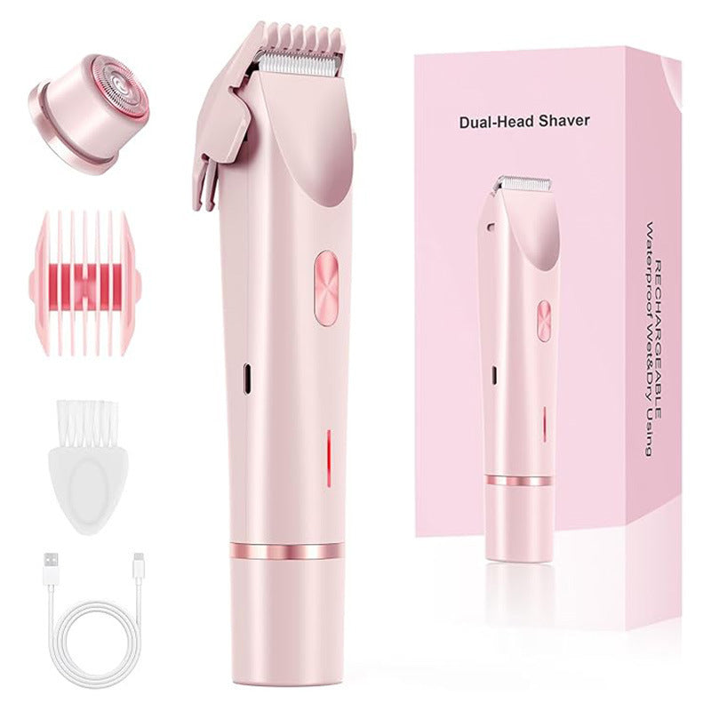 Afeitadora el�ctrica recargable impermeable para mujer