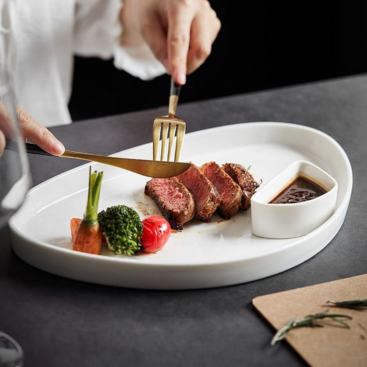 Plato de cena occidental al estilo franc�s