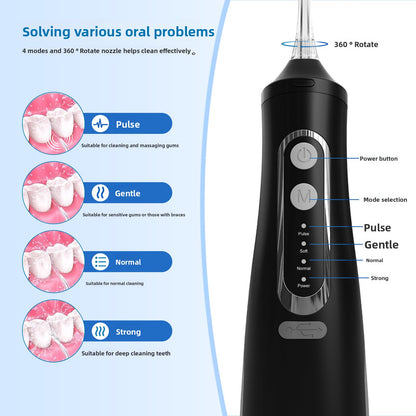 Irrigador dental dental el�ctrico port�til