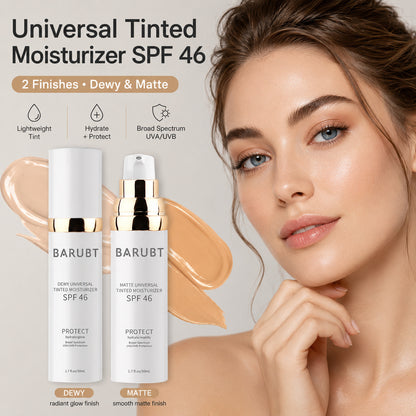 Crema hidratante con color SPF46+ y f�rmula hidratante