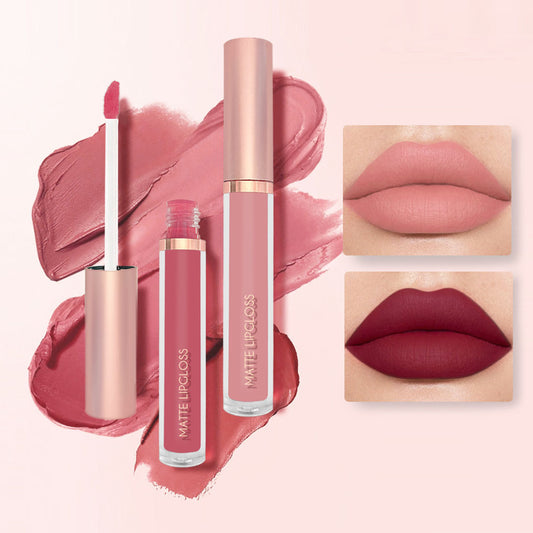 Set de brillo de labios mate en tr�o