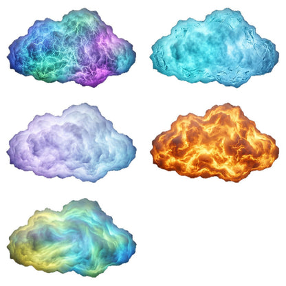 L�mpara de nube LED