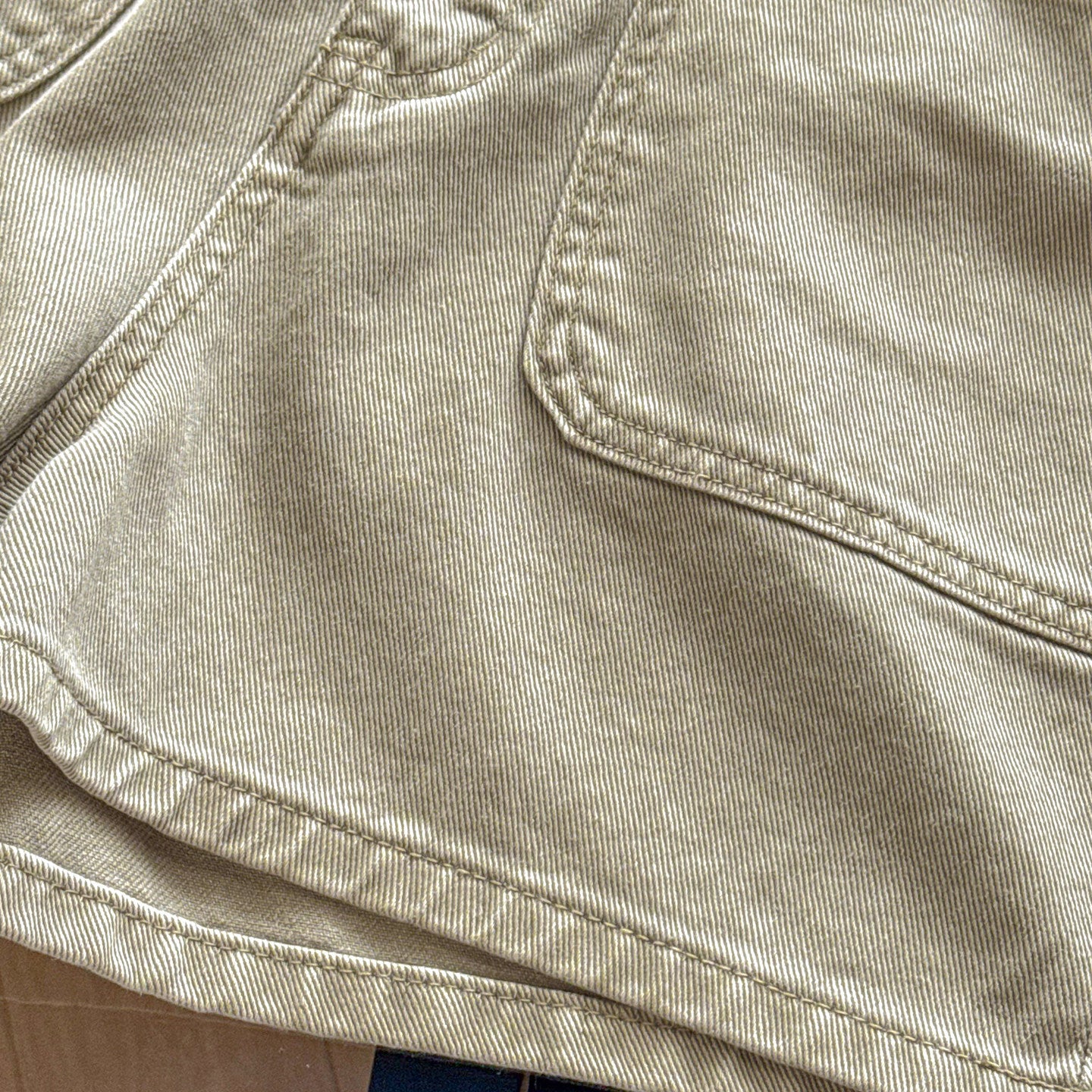 Pantalones cortos vaqueros de tiro alto para mujer