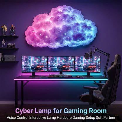 L�mpara de nube LED