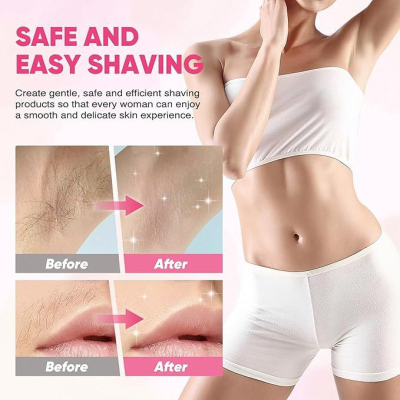 Afeitadora el�ctrica recargable impermeable para mujer