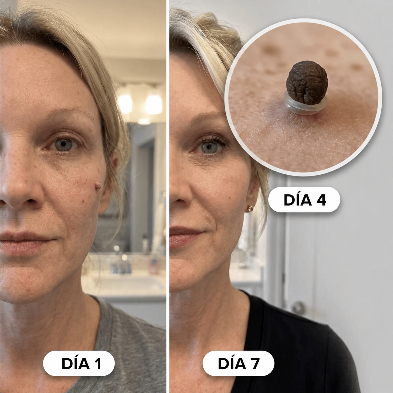 Dermly eliminador de Acrocordones con aplicador de bandas - Fácil y preciso