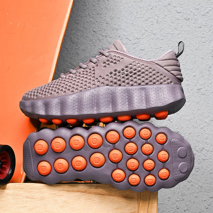 Zapatillas de correr transpirables antideslizantes que absorben impactos