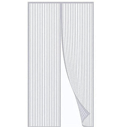 Puerta mosquitera de malla transpirable para cortinas magn�ticas para mosquitos