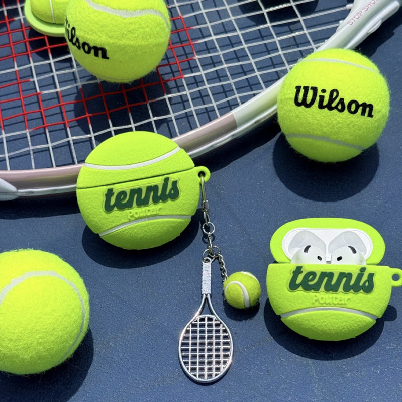 Funda de silicona AirPods de dise�o Flokado Tennis