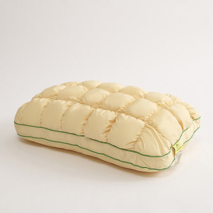 Almohada con forma de nube, n�cleo esponjoso de alta resistencia para uso dom�stico, almohada de soporte cervical