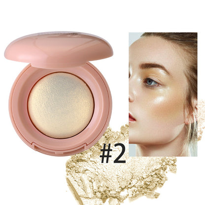Polvo iluminador de pur� de patata para maquillaje facial