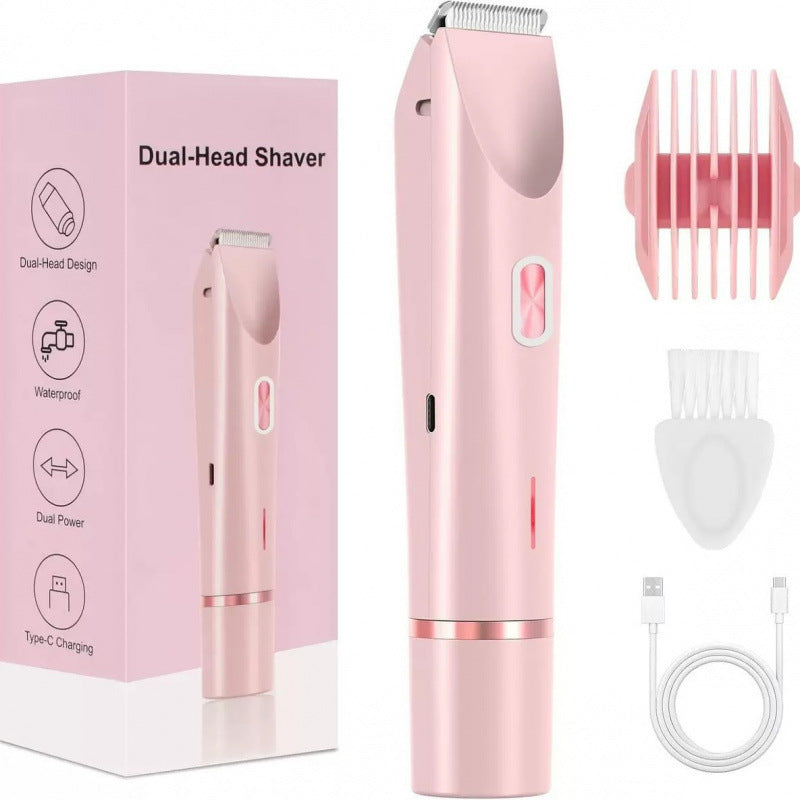 Afeitadora el�ctrica recargable impermeable para mujer