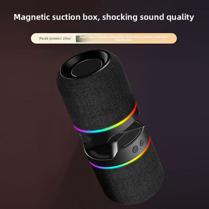 Altavoz Bluetooth de tipo dividido magn�tico con graves