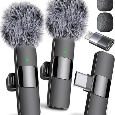 Micr�fono inal�mbrico K9 con reducci�n de ruido