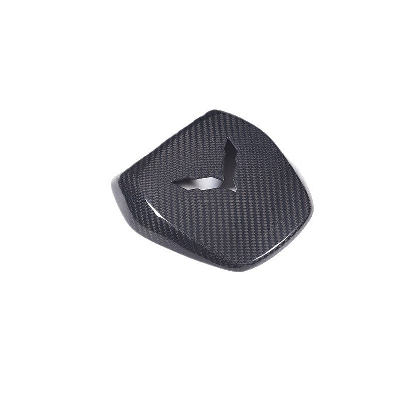 Anillo decorativo de volante de fibra de carbono para Chevrolet Corvette C7