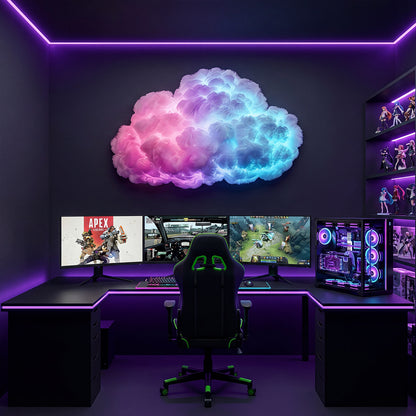 L�mpara de nube LED