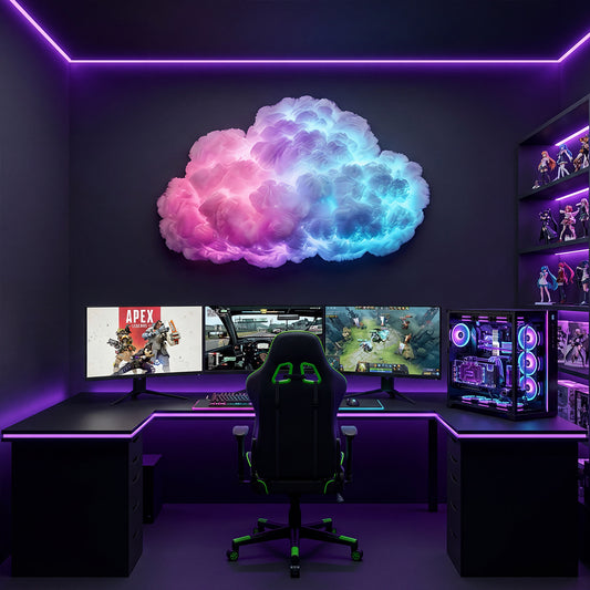 L�mpara de nube LED